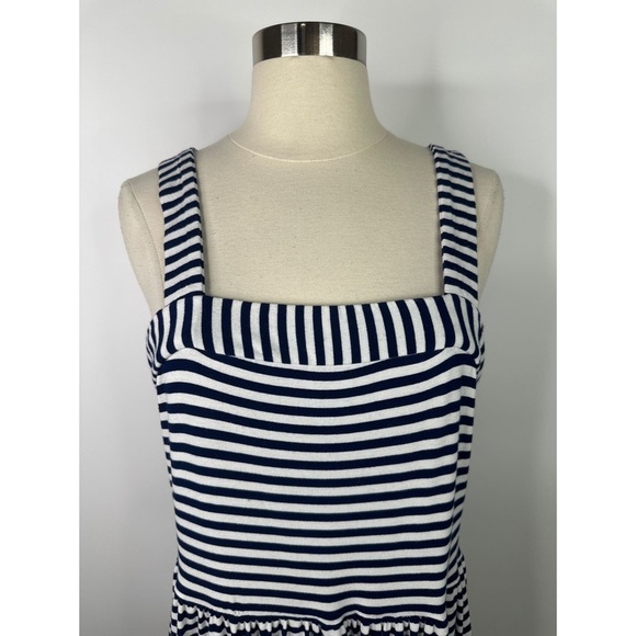 LOFT Striped Strap Sleeveless Maxi Dress - Picture 3 of 9